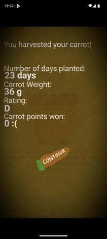 🥕 Grow a carrot! 🥕