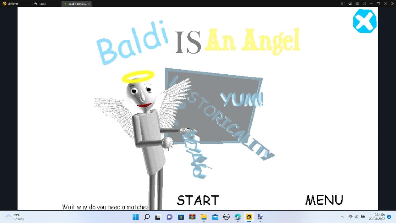 Baldi Is An Angel Android screenshot 2