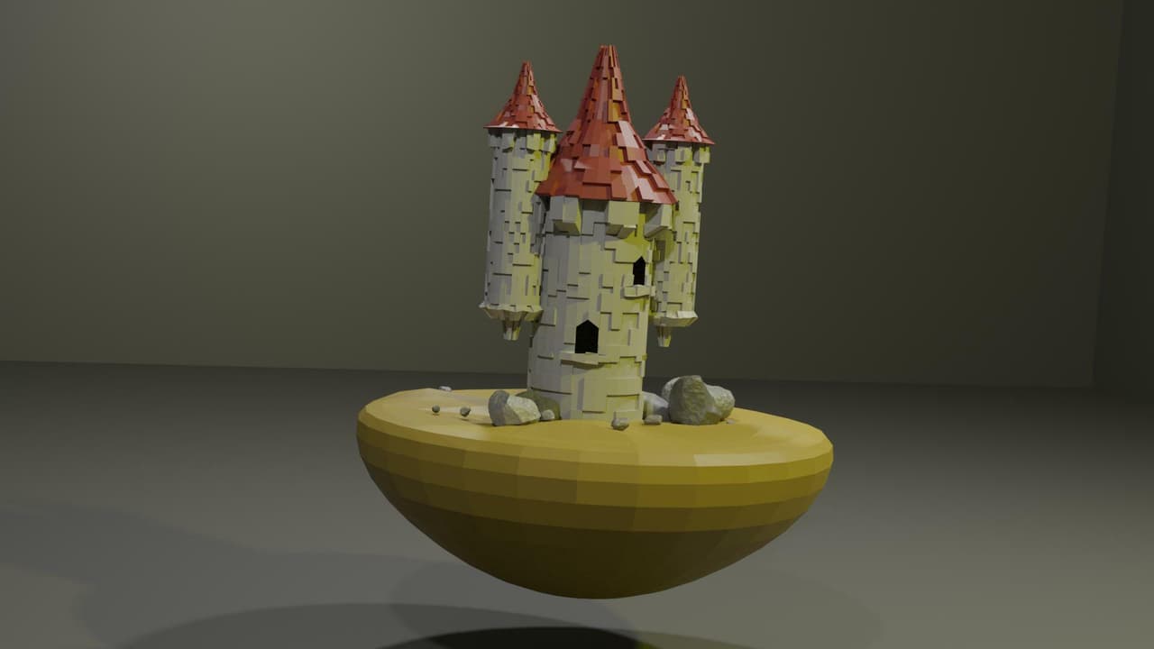 Castle Free LowPoly screenshot 2