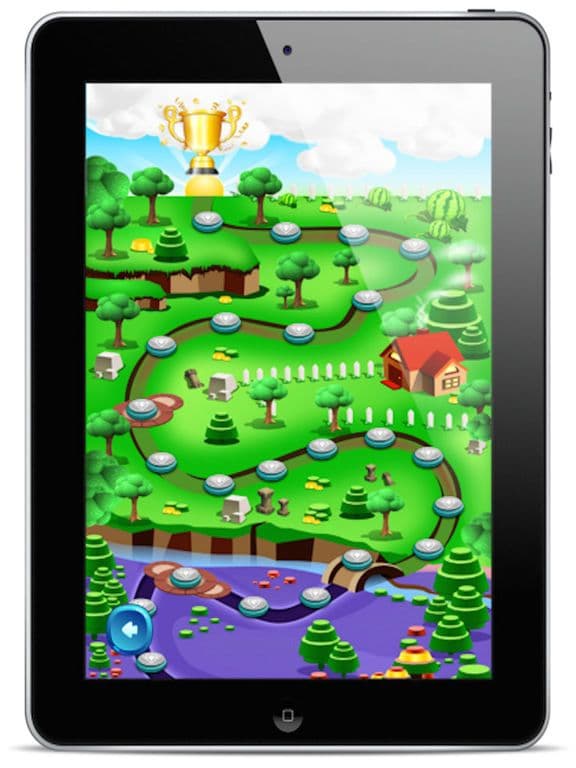 Fruit Match Additive Free Fun Game - Match 3 Puzzle