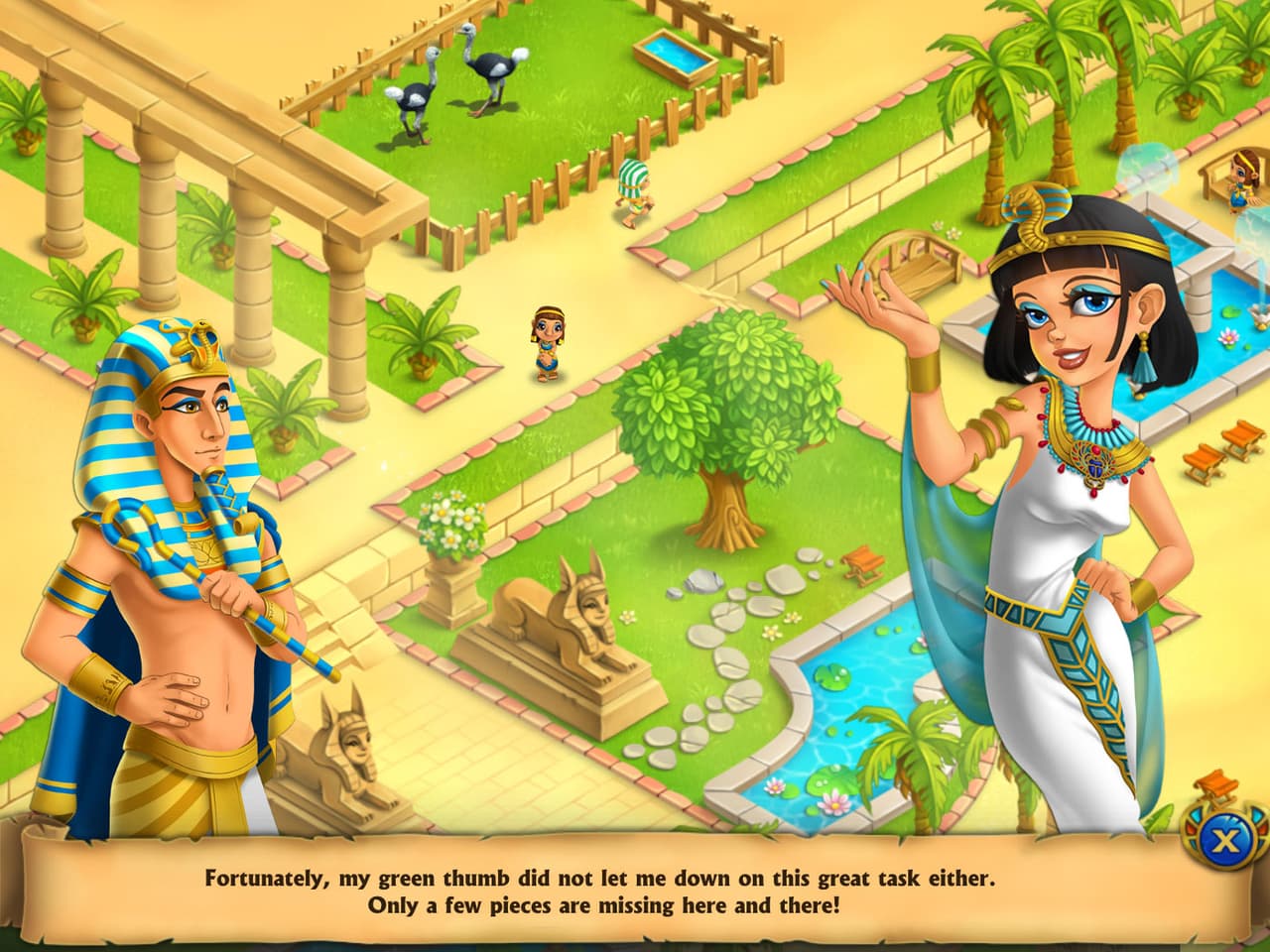 Legend of Egypt - Pharaohs Garden screenshot 2