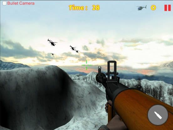 Bazooka Helicopter Shooting Sniper Game screenshot 3