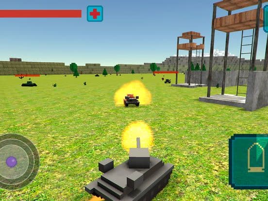 Armored Craft Tank Battle 3D screenshot 5
