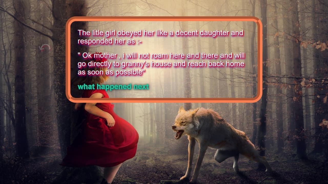 Red riding hood story screenshot 3
