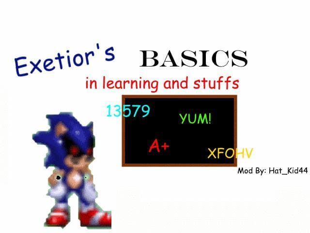 Exetiors Basics In Learning And Stuffs (WIP Baldis Basics Mod) screenshot 2