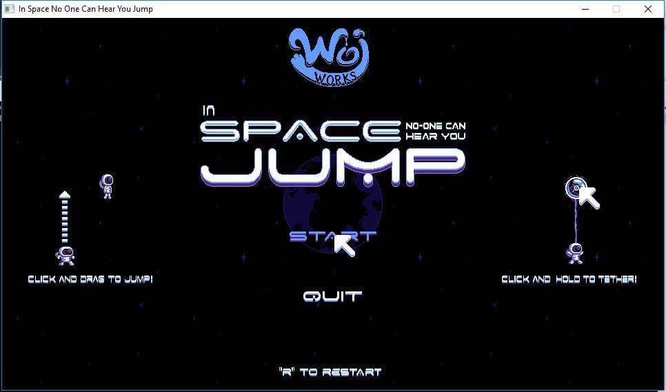 In Space No-One Can Hear You Jump