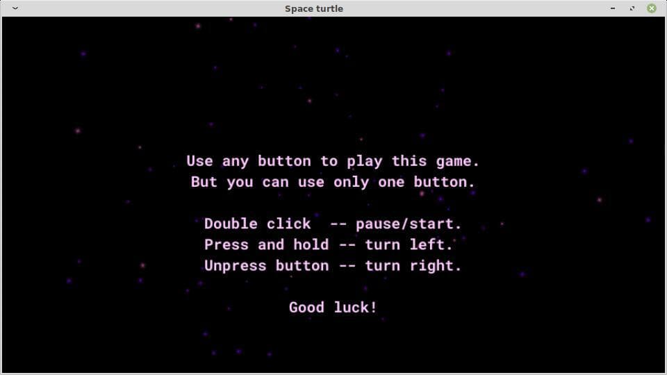 Space turtle (Gleefre) screenshot 2