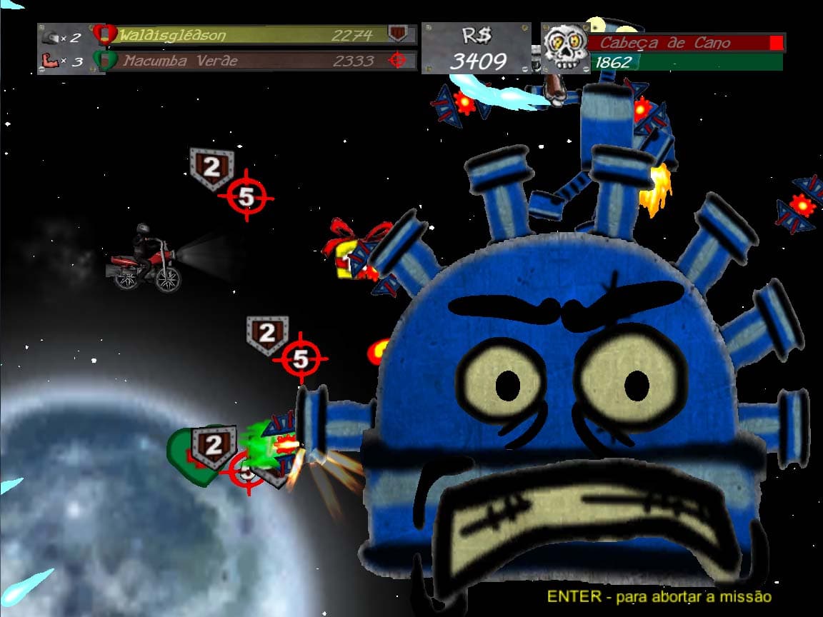 A grande bagunça espacial - The big space mess screenshot 4