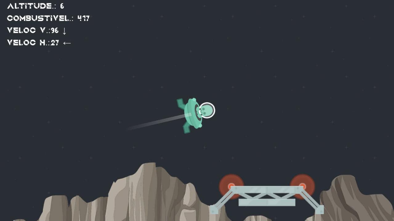 Retro Lander (Francisco Fuzari) screenshot 3