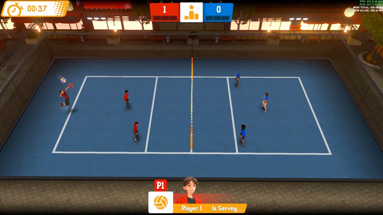 VolleySmash screenshot 2