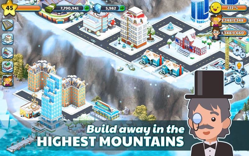 Snow Town - Ice Village World