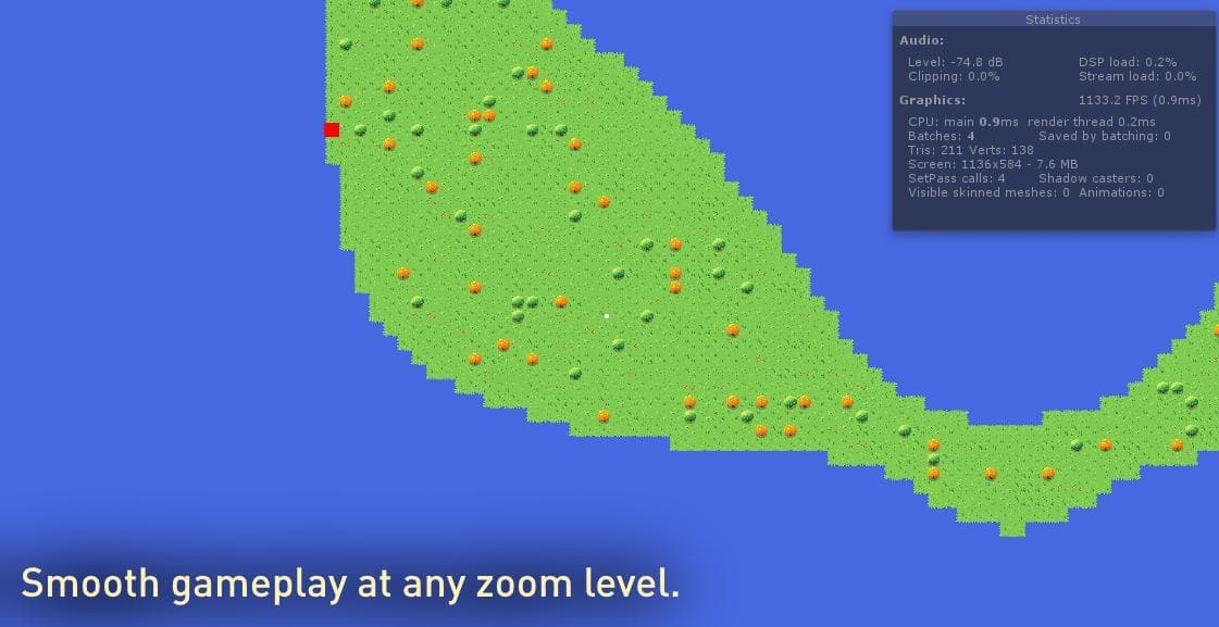 Tile Map Accelerator Web Demo ( Auto Chunking ) screenshot 2