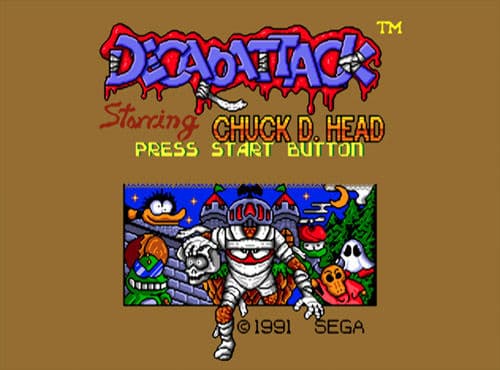 Decap Attack screenshot 2