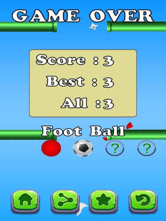 Rolling Red Ball Rush Up Sky