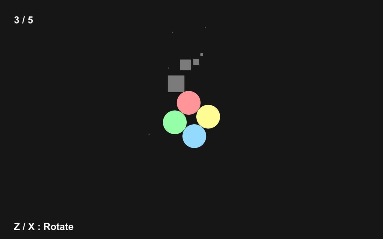 There are 4 dots