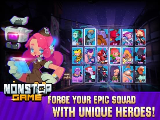 Nonstop Game: Cyber Raid screenshot 3