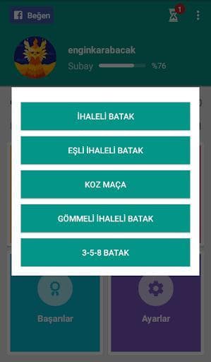 Batak - Tekli, Eşli İnternetsiz Batak screenshot 4