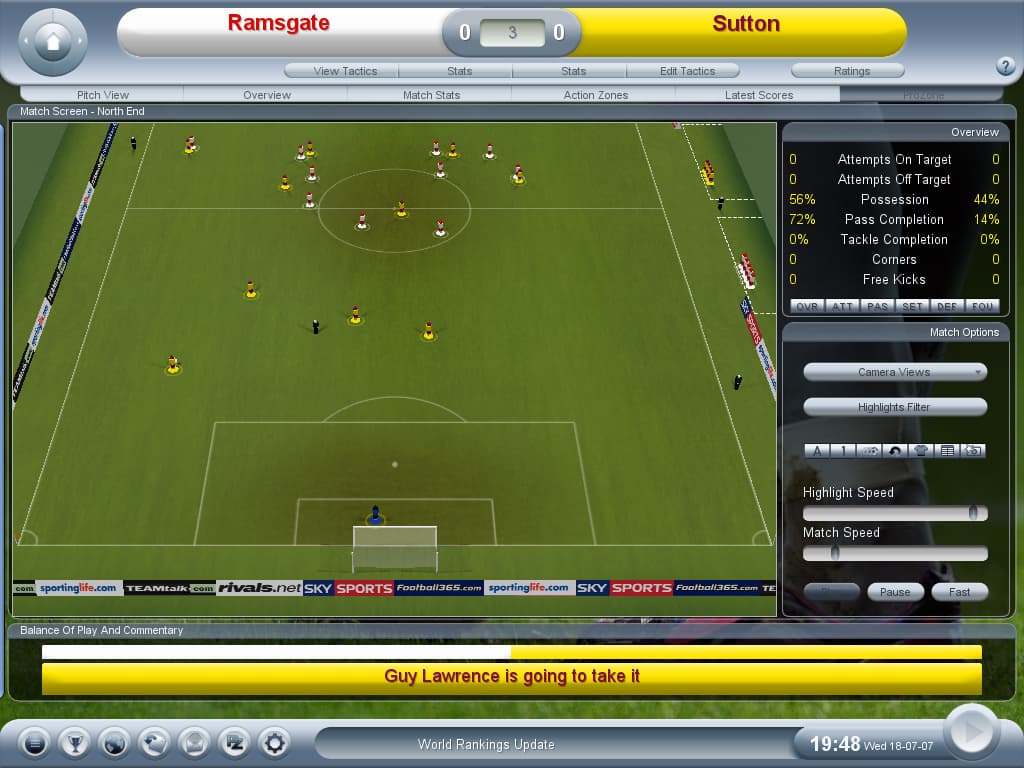 Championship Manager 2008 screenshot 2