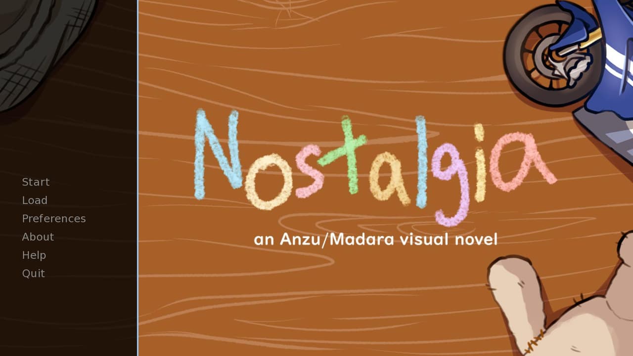 Nostalgia: an Anzu/Madara visual novel screenshot 2