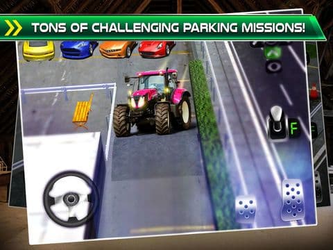 Farming Truck Parking Simulator - 3D Real Farm Car Driving & Park Racing Sim Games screenshot 3