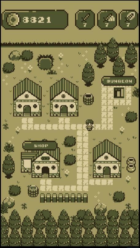 The Deepest Dungeon Adventure - LD48 screenshot 2