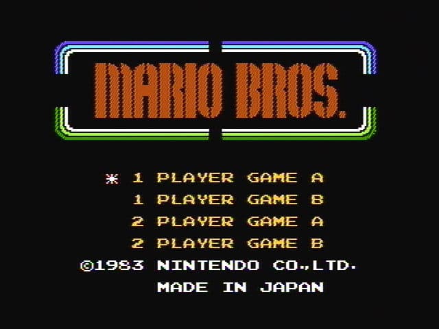 Mario Bros. (1983) screenshot 2