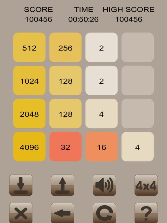2048 Save/Load Extended screenshot 3