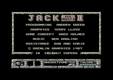 Jack the Nipper II: In Coconut Capers screenshot 4