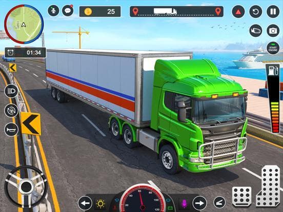 Truck Simulator: Truck Games screenshot 2