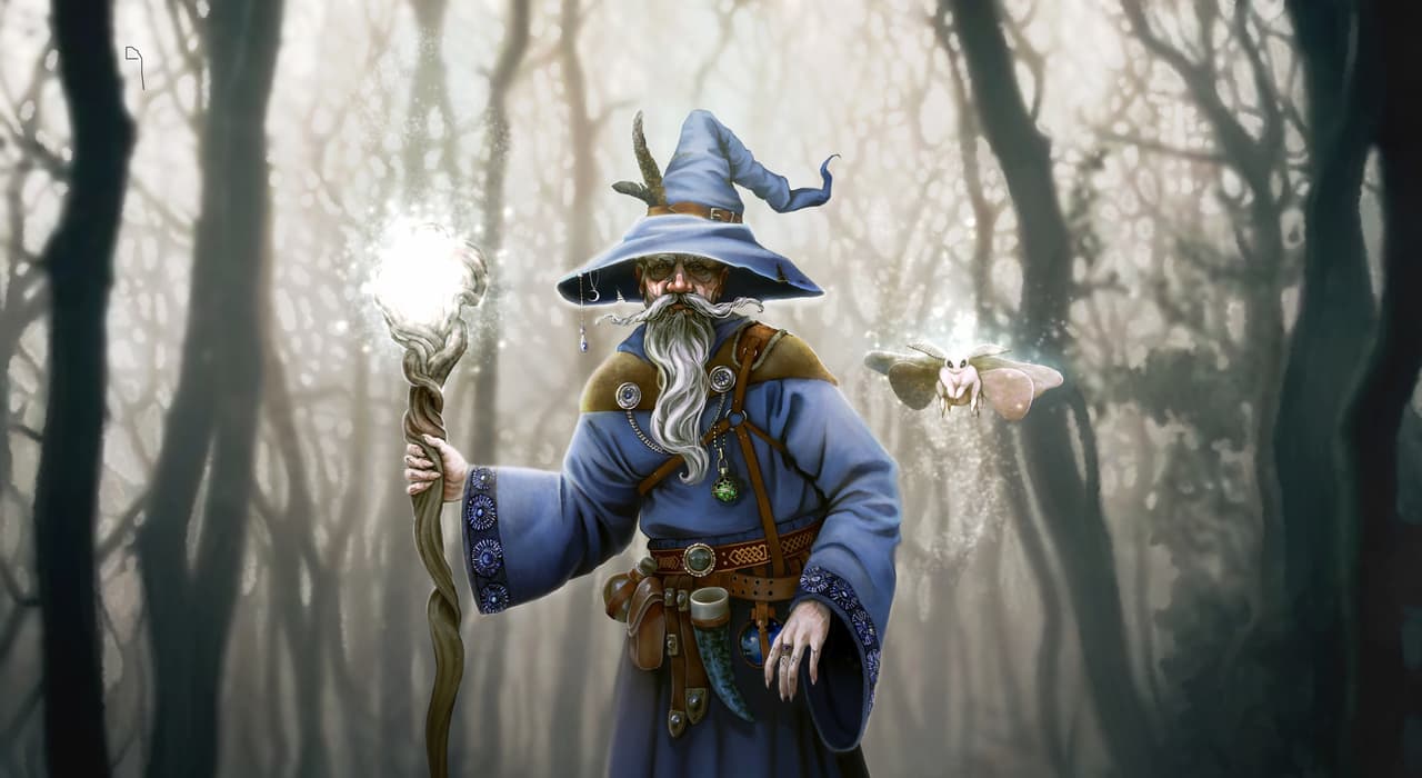 The curse of the forest wizard!