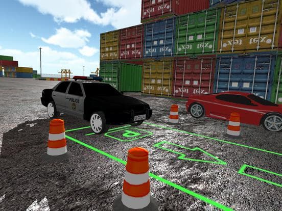 Real Police Car Parking 3D Sim screenshot 6