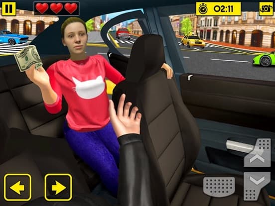 Radio Taxi Driving Game 2021 screenshot 5