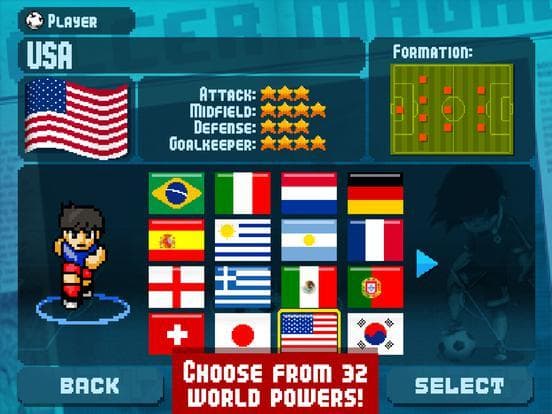 Pixel Cup Soccer screenshot 5