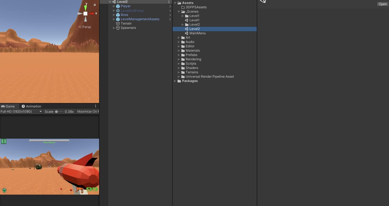3D Shooter (Tutorial) (DanielSchapira) screenshot 3