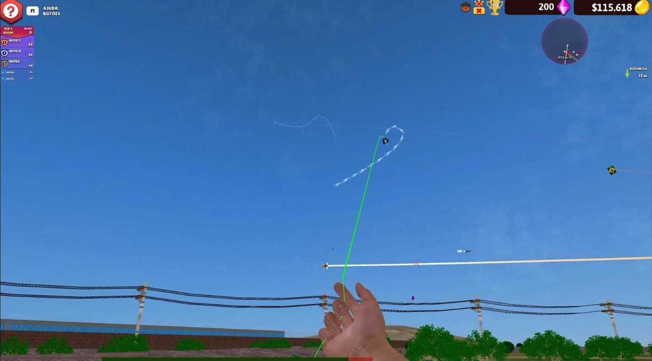 CS Diamantes Pipas: Kite Game screenshot 2