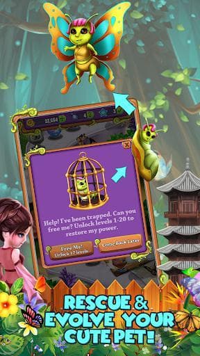 Mahjong Gardens: Butterfly World screenshot 4