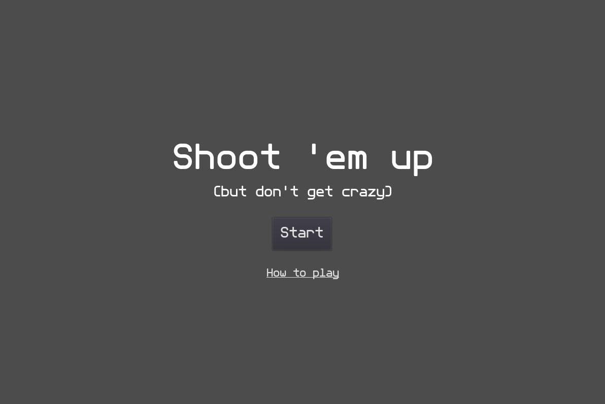 Shoot em Up (But Dont Get Crazy) screenshot 2