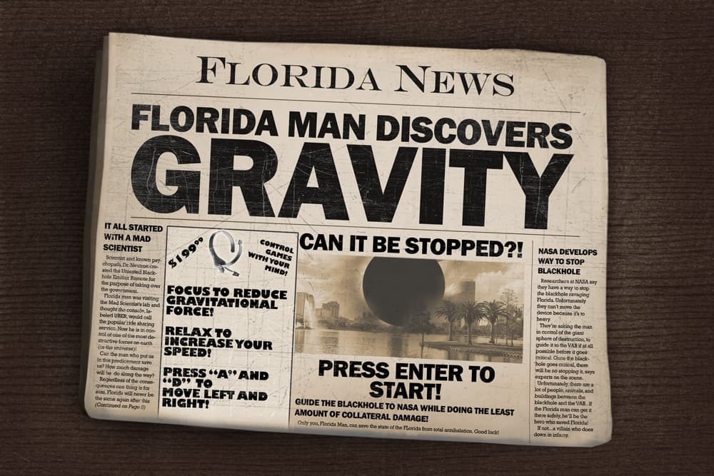Florida Man Discovers Gravity screenshot 2