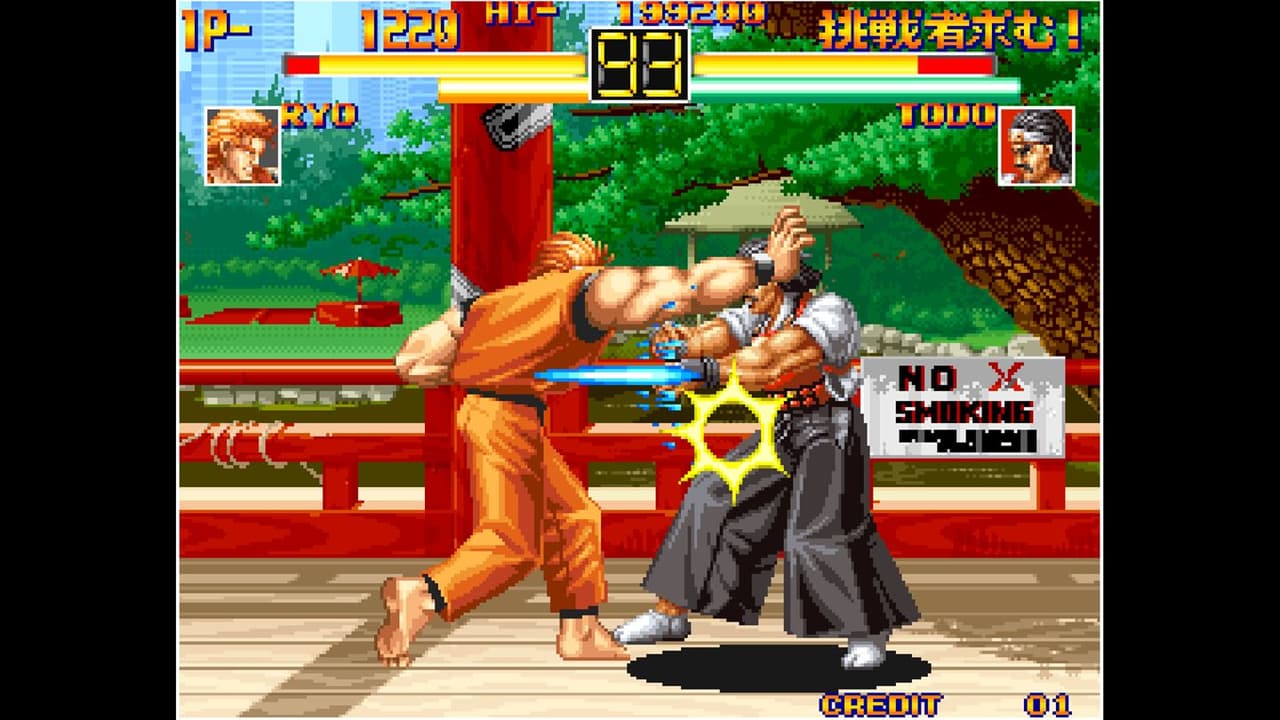 ACA NEOGEO ART OF FIGHTING screenshot 3