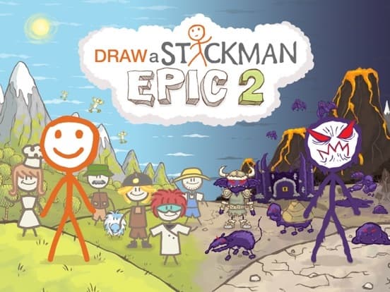 Draw a Stickman: EPIC 2 Pro screenshot 2