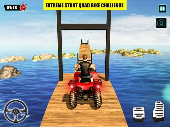 ATV Quad Bike Stunt Racing Sim screenshot 2