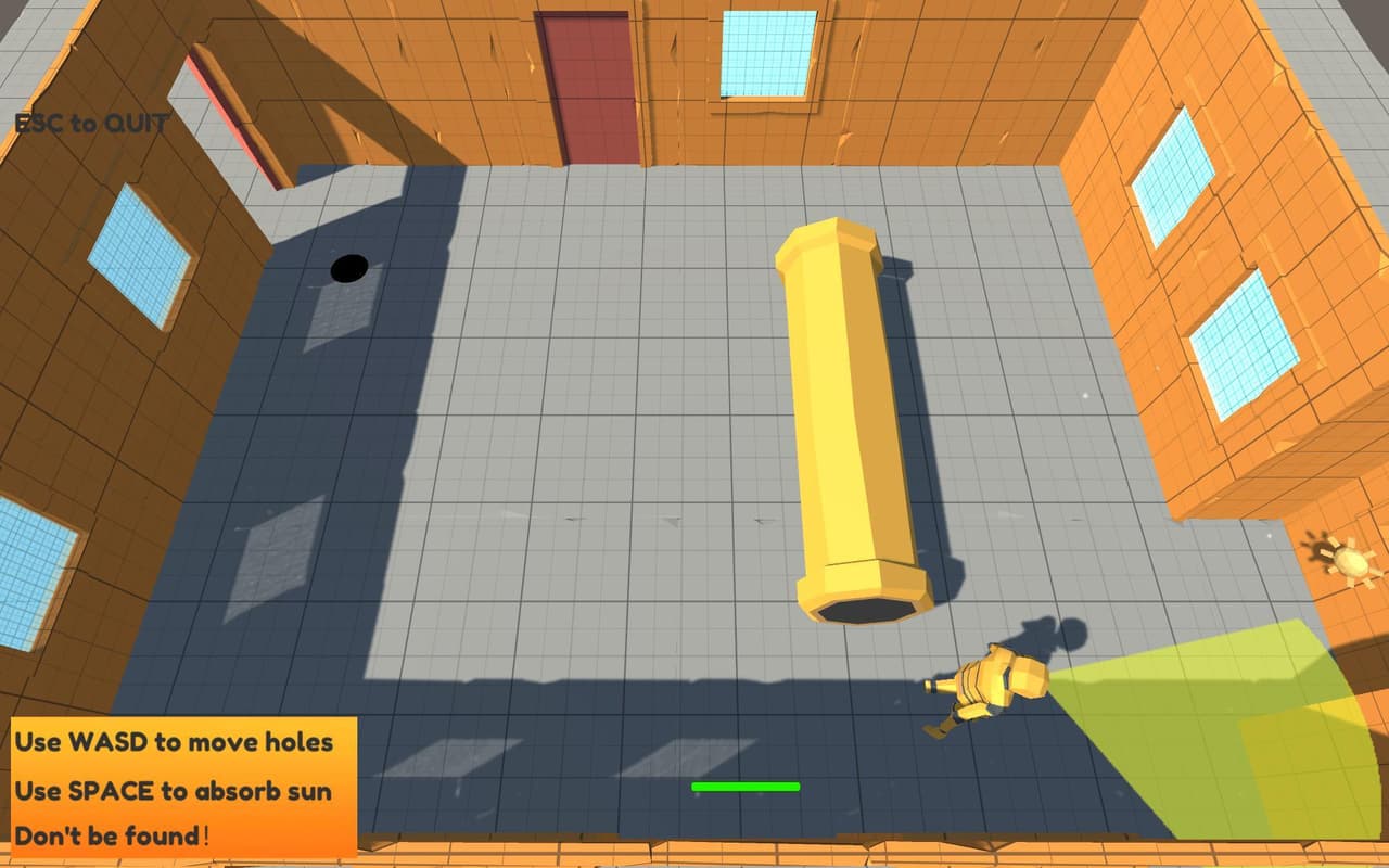 Hole that steals things