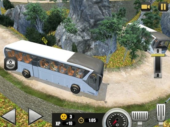 Offroad Bus Hill Transport Sim screenshot 5