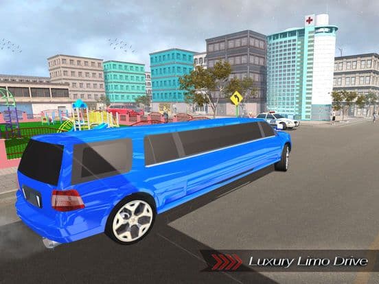Crazy Limousine City Driver 3D – Urban Simulator screenshot 2