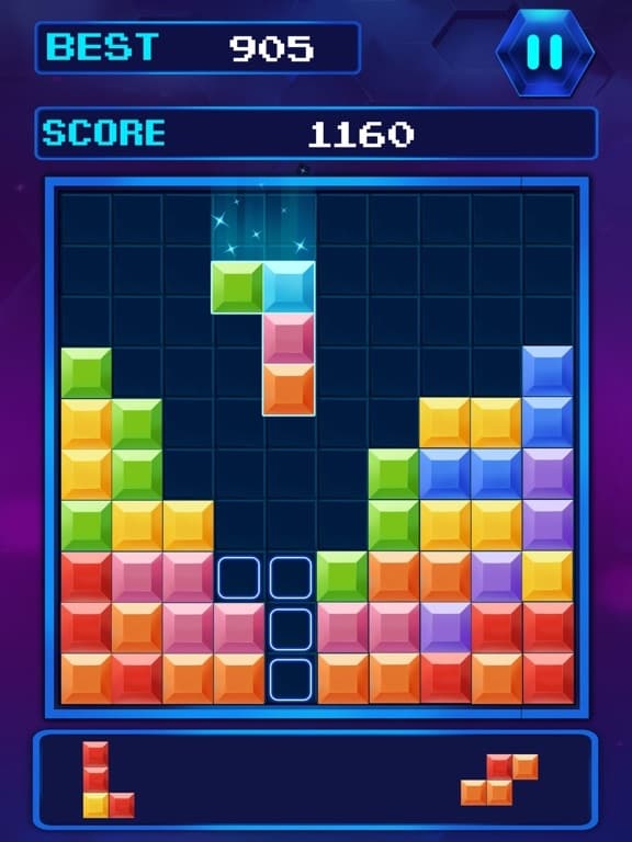 Fun Block Brick Puzzle screenshot 2