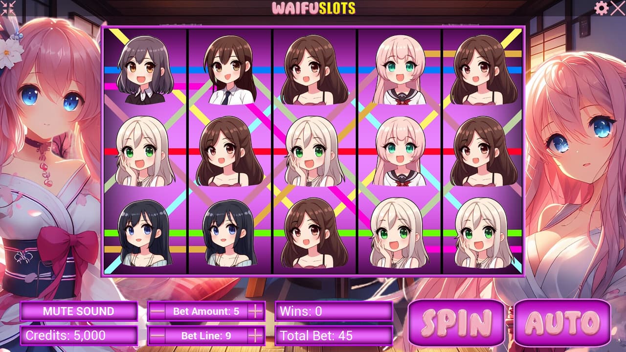 Waifu Slots screenshot 2