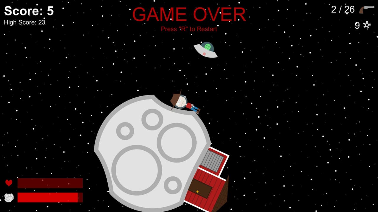 LD38 - Space Cowboys Last Stand screenshot 5