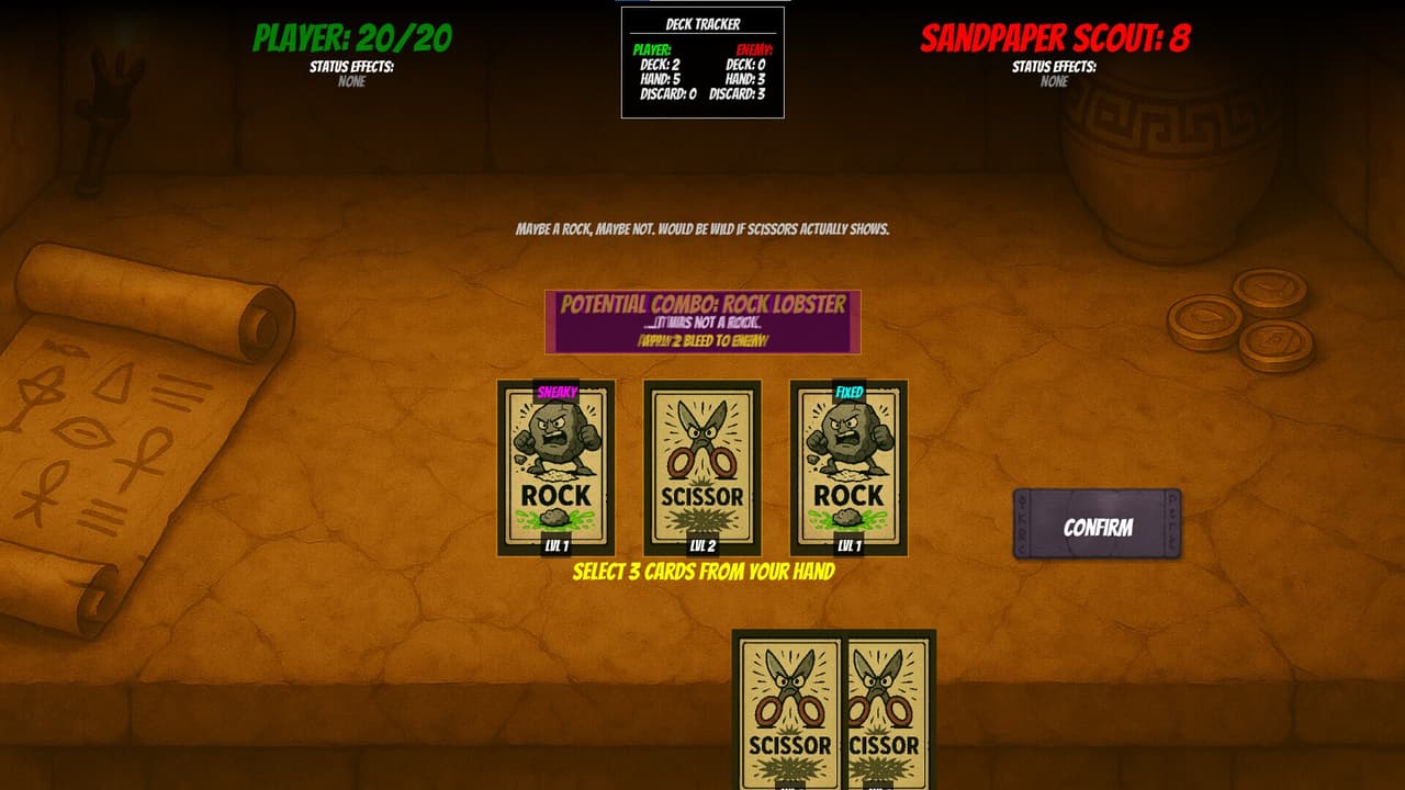 Rogue Paper Scissors screenshot 2