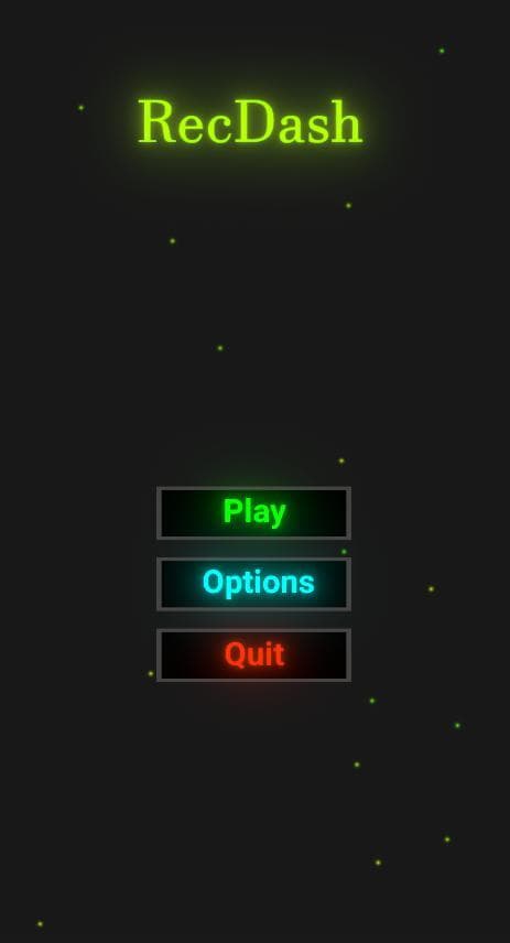 RecDash screenshot 2