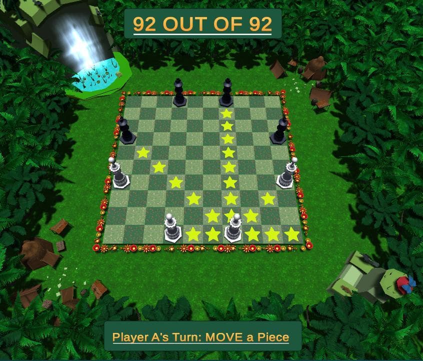 Untilted Amazons Game - Work in Progress